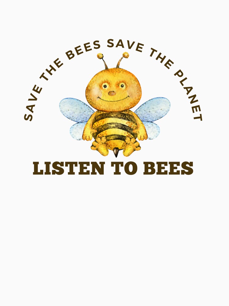 Save the bees save the planet Essential T-Shirt by EckhardVetter