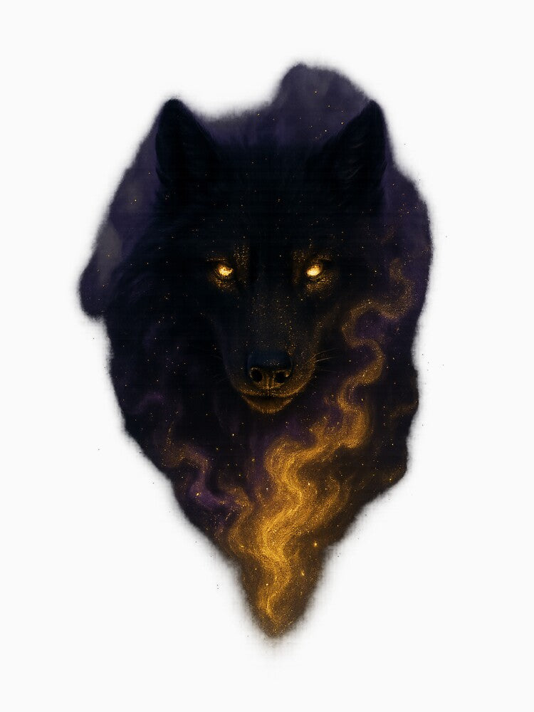 Mystic Smoke Wolf – Glowing Spirit Beast by SarahsSZN