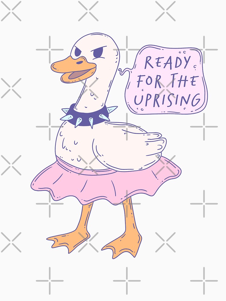Angry Duck Revolution by Jess.a.creates