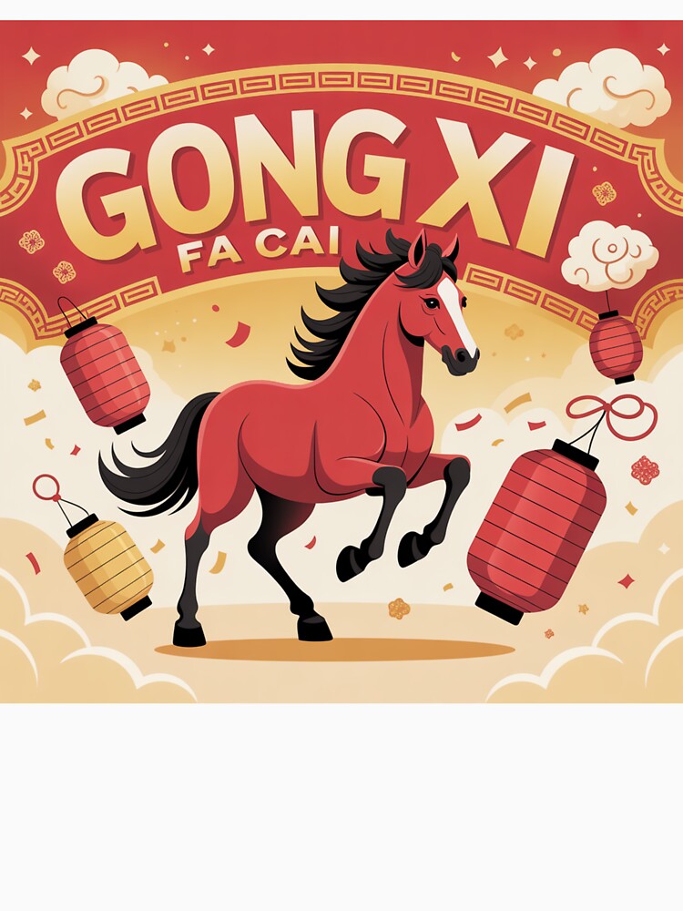 Happy Lunar New Year (Horse) by Asiantrendzz