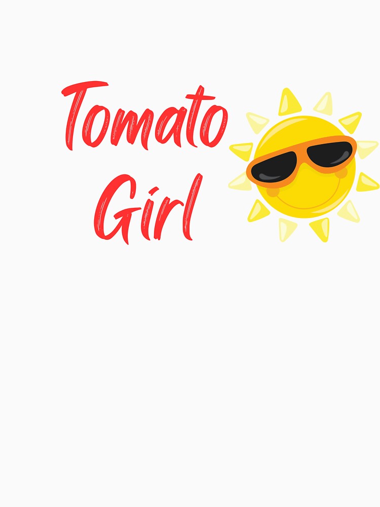Tomato Girl Summer by PixelPrintsCo