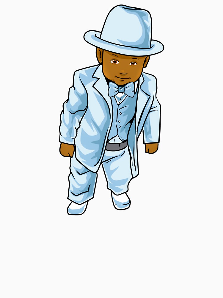Vaporwave Art - Baby In A Blue Suit Funny Dank Meme by Hitagivapor