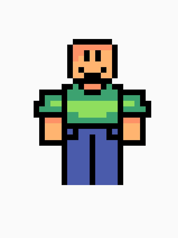 Retro Pixel Character by annaarthk