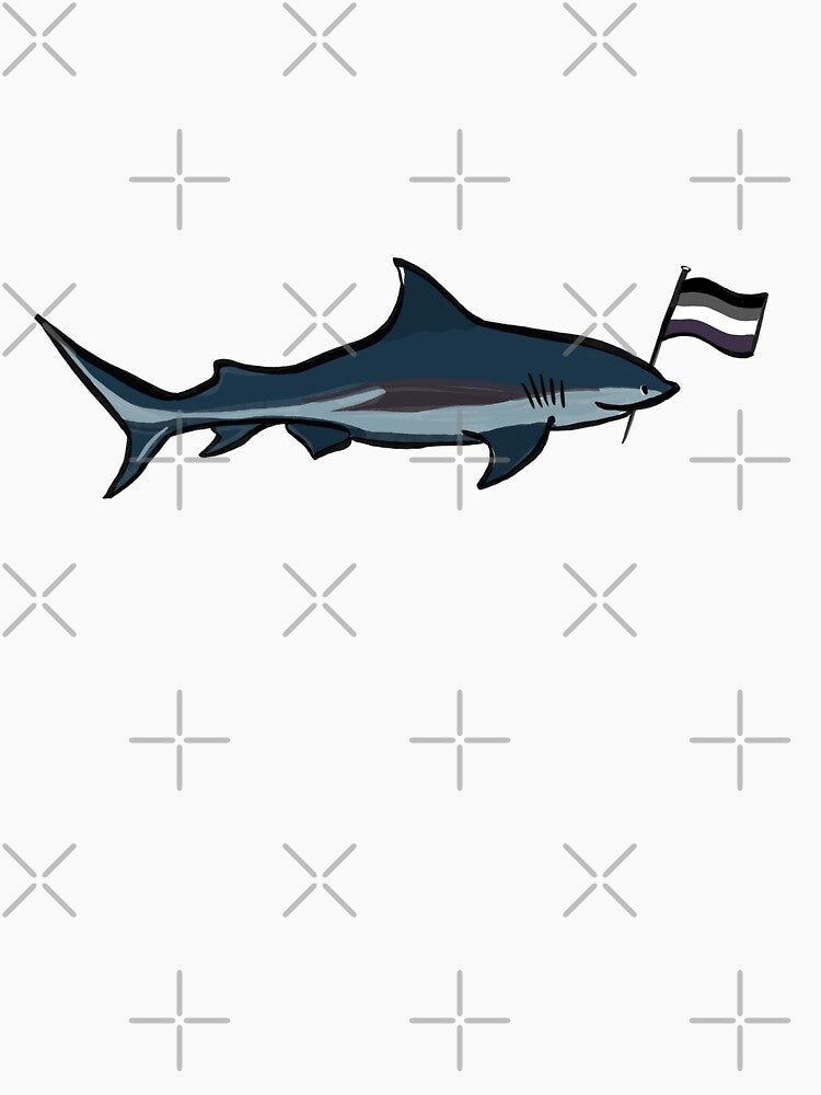 asexual shark! by lavender-skyes
