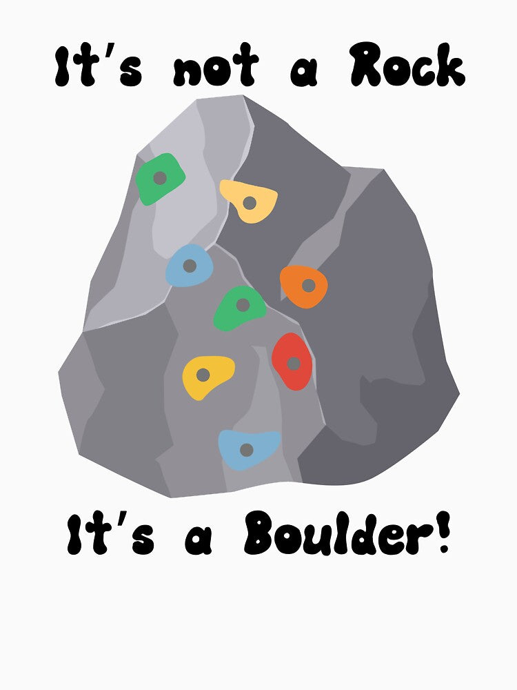 It's not a rock, it's a boulder! Vector art by Pyrsign