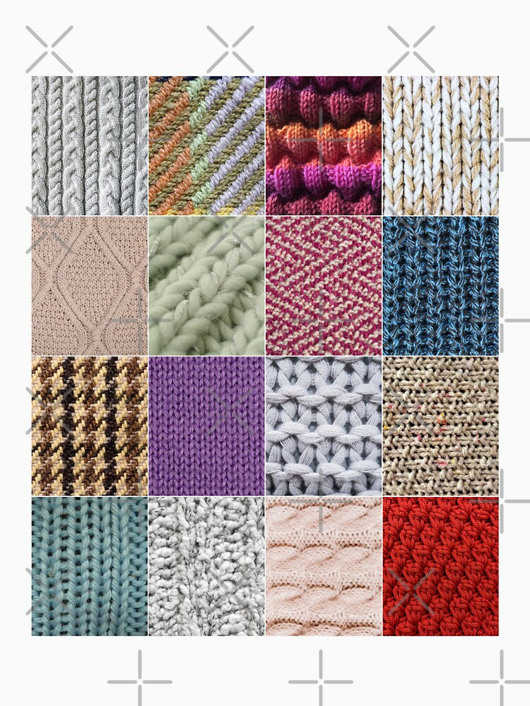 Yarn & Knit Photo Collage by ColorfulPrints