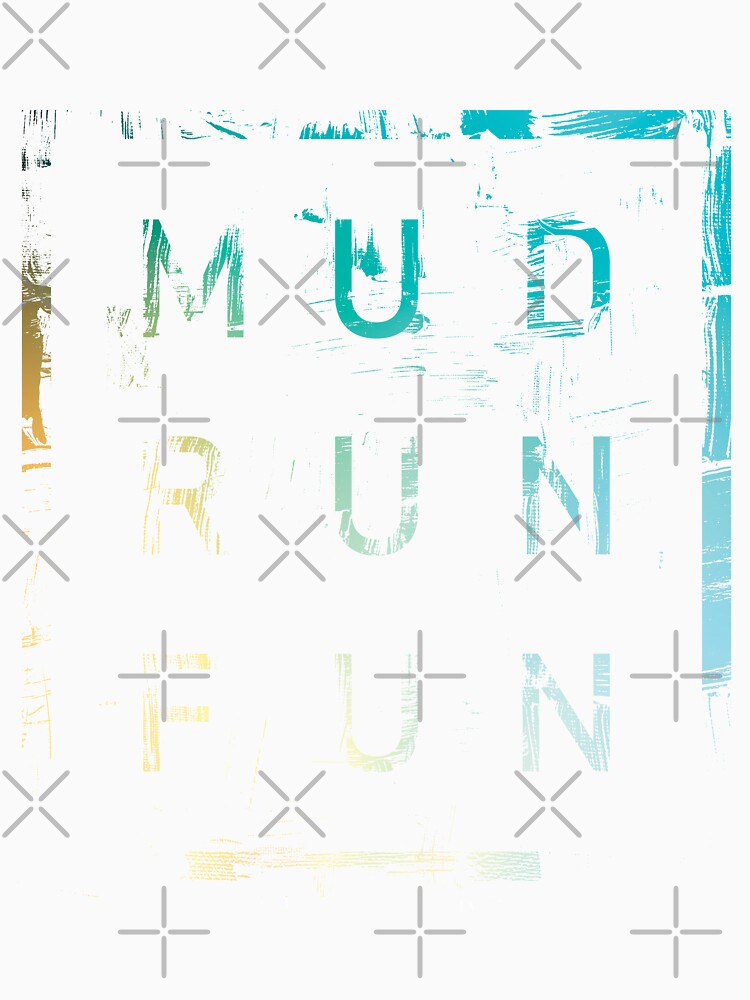 Mud Run Fun Tough Mudder MULTI COLOR Trail Running by BOBSMITHHHHH
