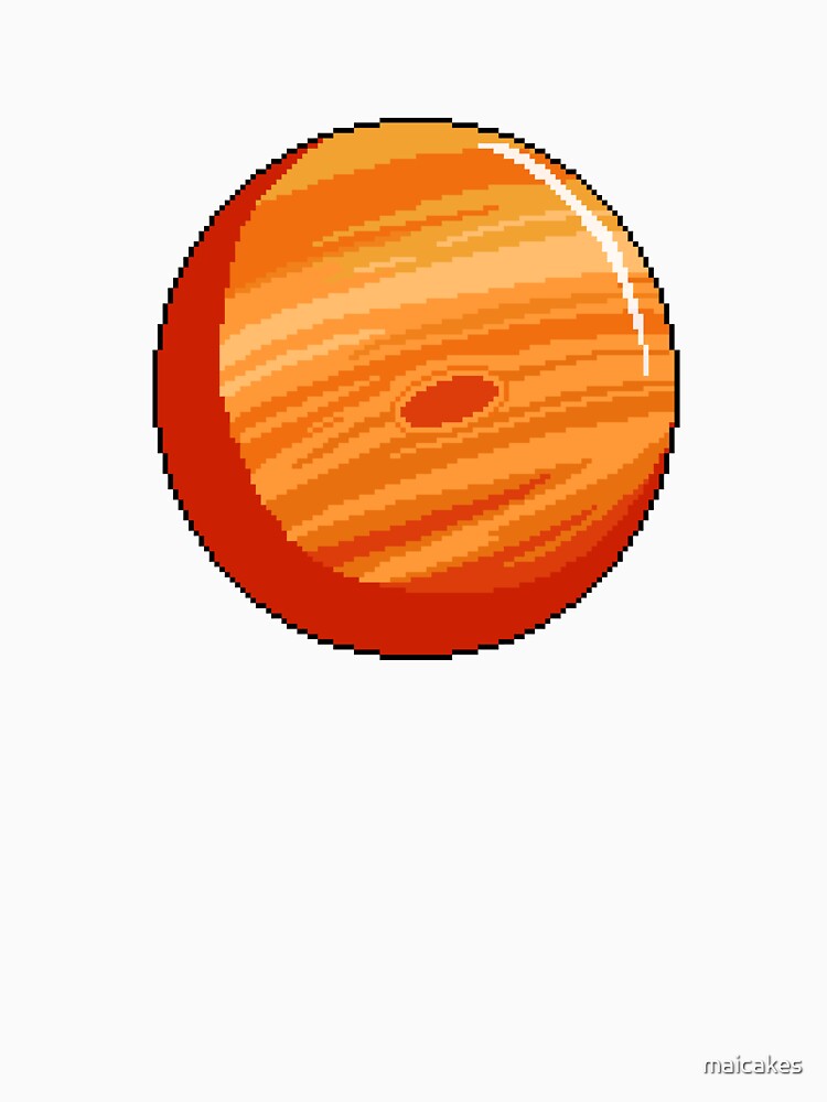 Explore - Orange Planet by maicakes