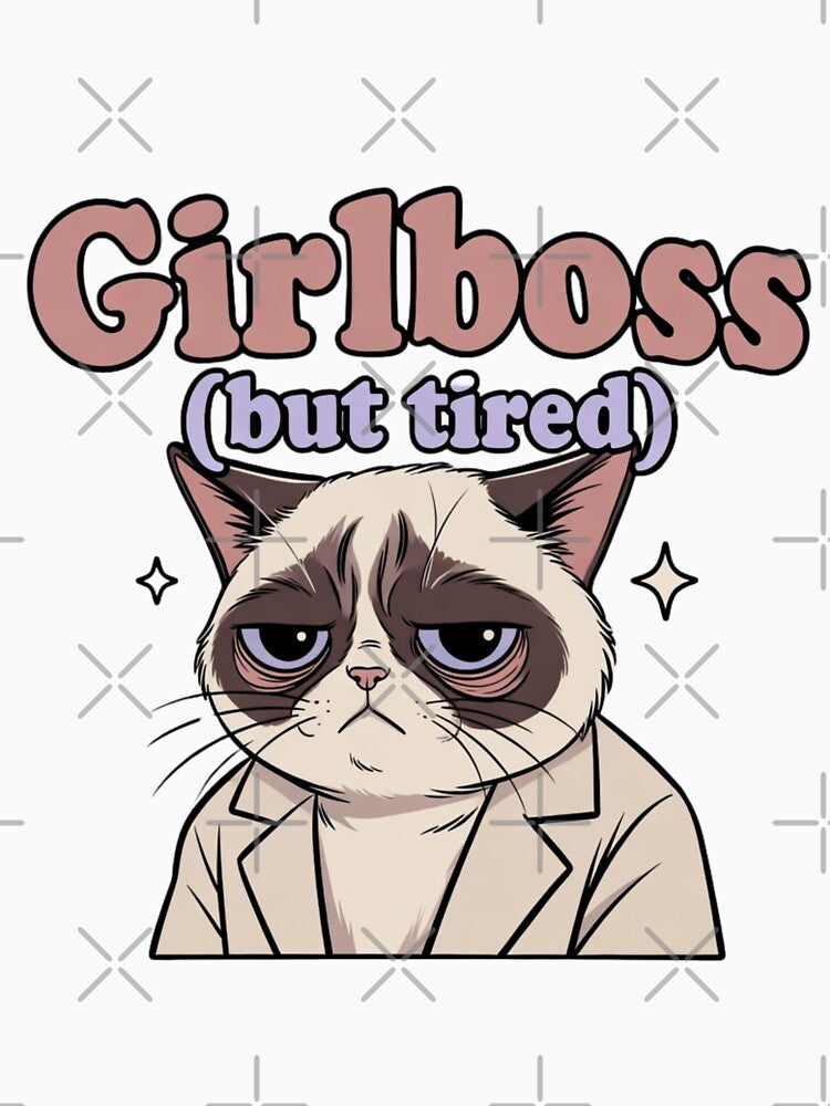 Funny Cat Feminist International Womens Day by GrumpySableye
