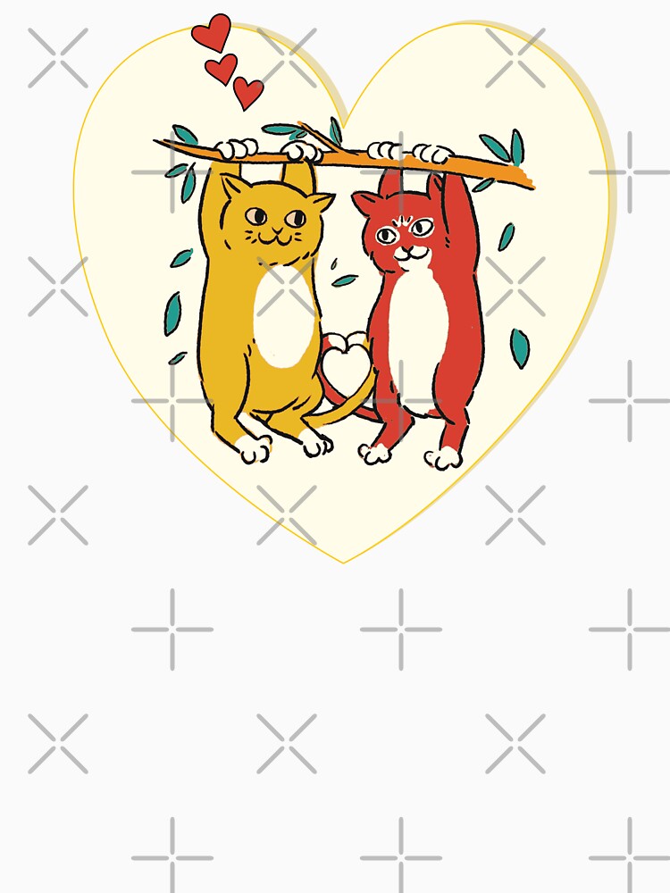 You Me and The Cats - Cute Animal, Cat lovers by HippoInkStudio