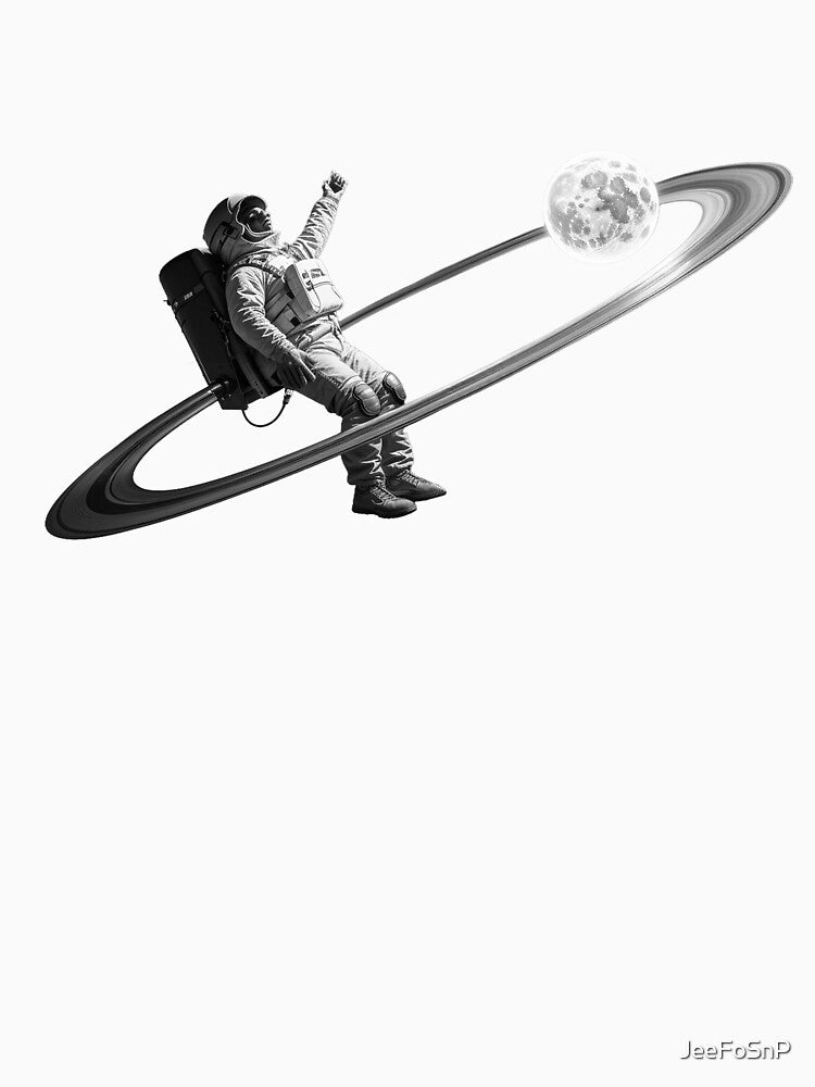 Lost in Orbit – Surreal Space Minimal Design by JeeFoSnP