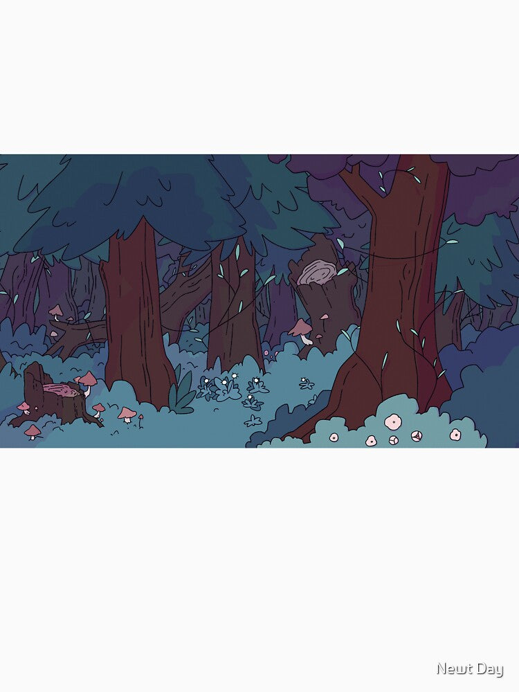 cozy forest by Newt Day