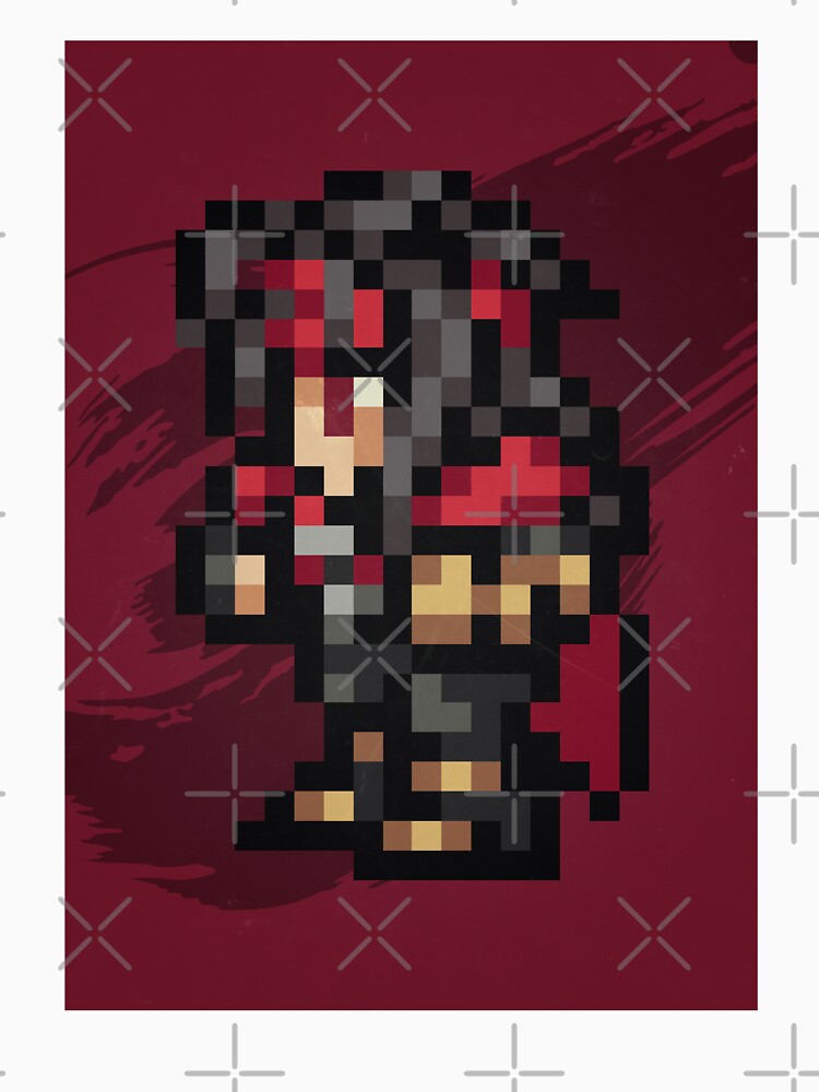 Final Fantasy VII - Vincent Sprite by SpriteZone