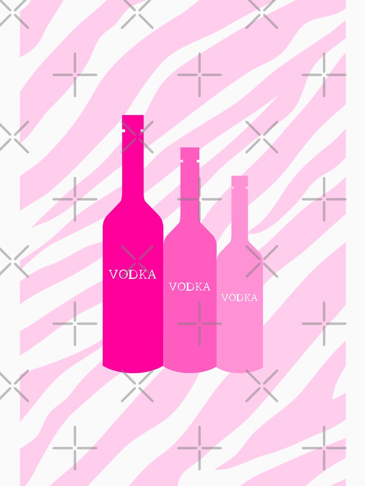 alc bottles pink zebra print by SUUSCK ★