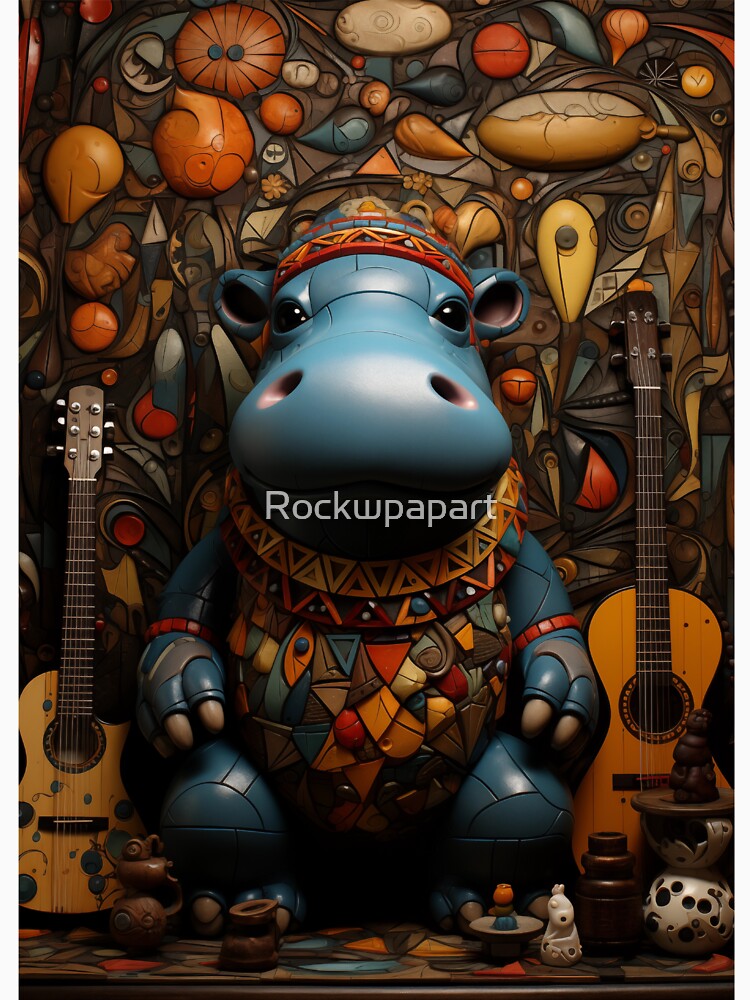 Rhinoceros Art by Rockwpapart