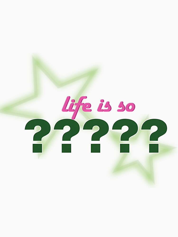 Life Is So Glitch Text Art by bmzhwgfppqh13