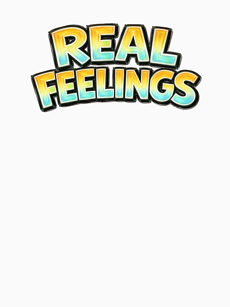 Real Feelings – hand drawn, childlike typography by Mac Sketches