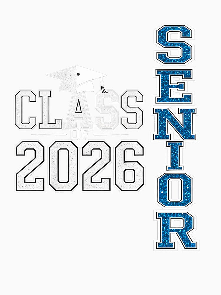 Class of 2026 Graduation Shirt for Seniors by KonopikaaArt