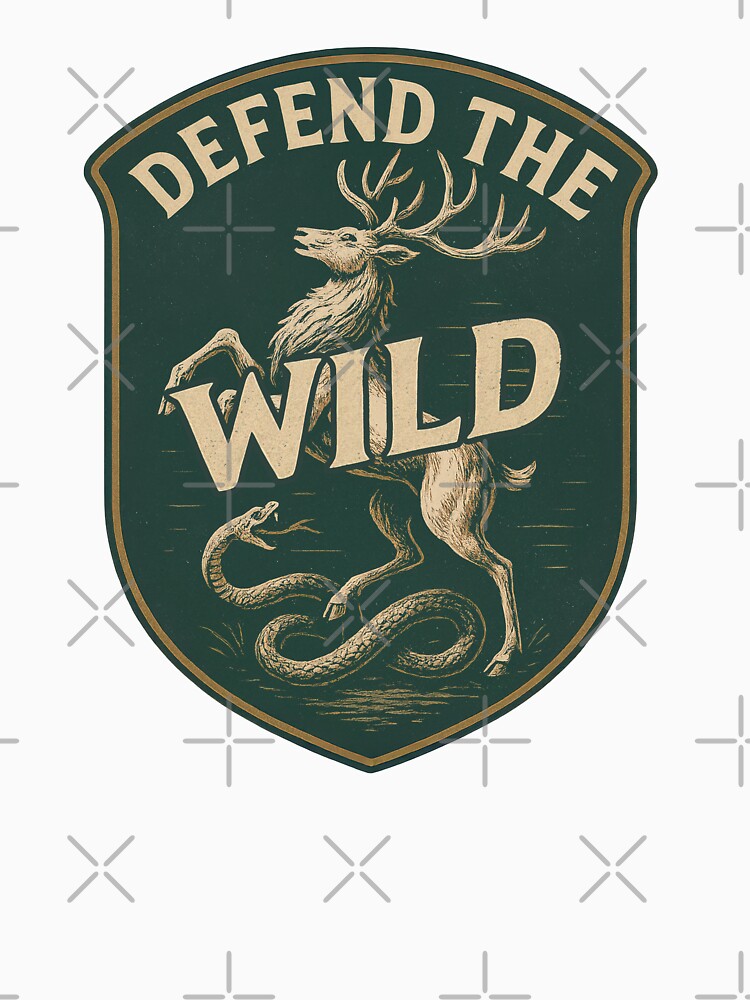 Defend The Wild Nature Graphic by EdvvinStudios