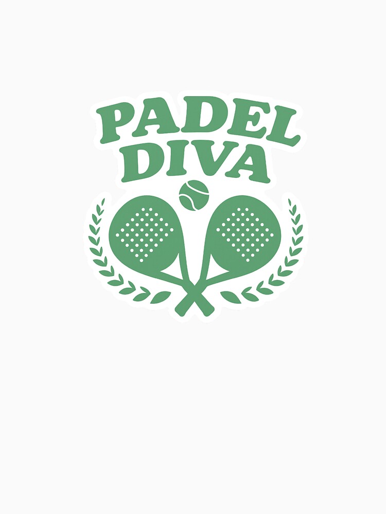 Padel Diva Green Rackets by symbolicsticker