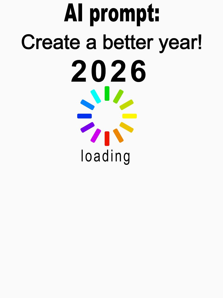 Hoping for a better New Year 2026 by Tees And Wear
