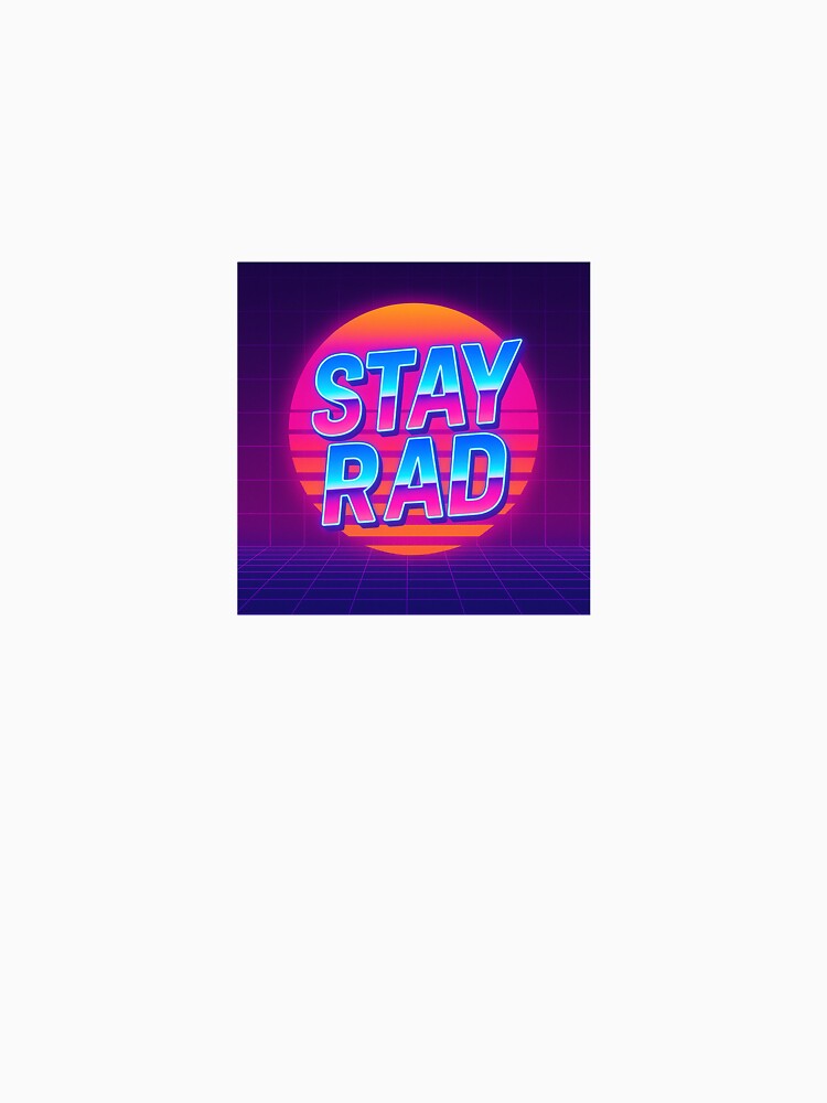 Stay Rad Colorful Logo by jrARTHOUSE