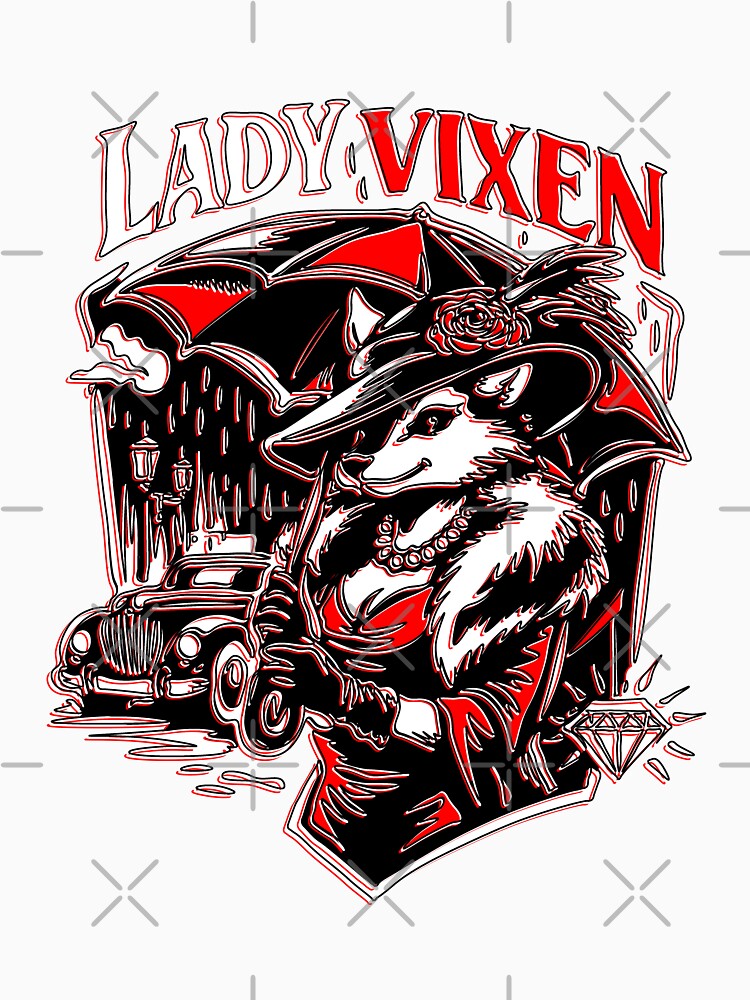 Lady Vixen Noir Fox Aesthetic by 4rpixs