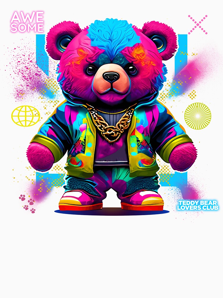 awesome baby punk teddy bear (teddy bear lovers club) by hayrpictures