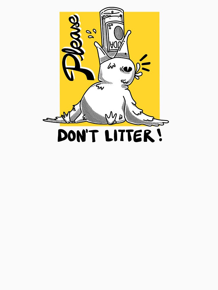Don´t litter bird by hatchentinta