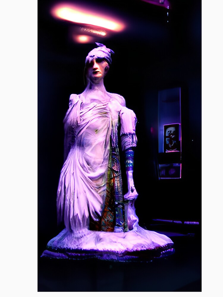 a sinister statue by kiertwice