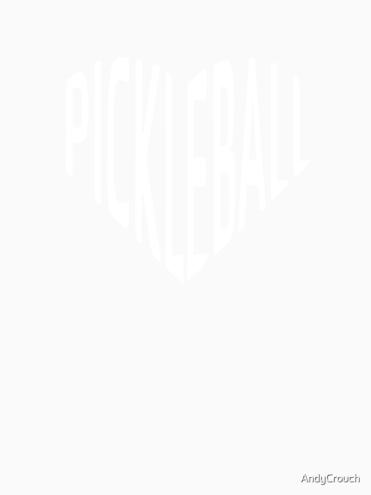 Pickleball in a Heart by AndyCrouch