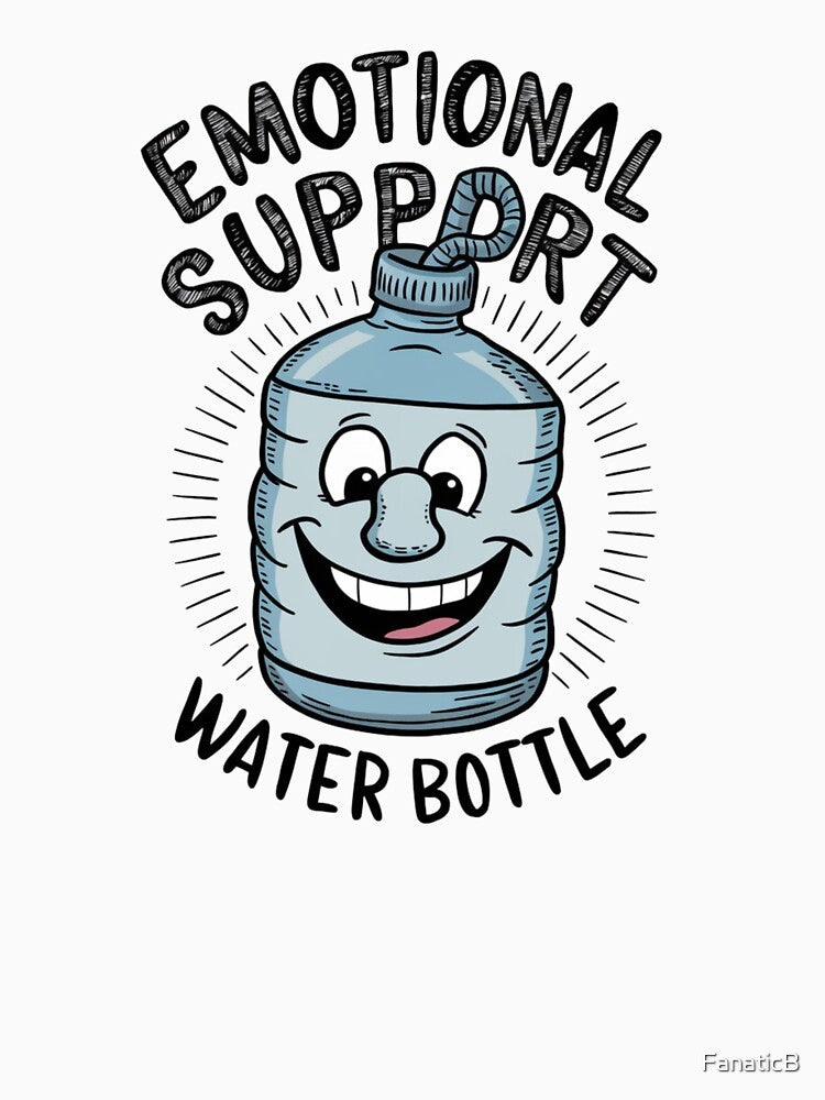 Emotional Support Water Bottle by FanaticB