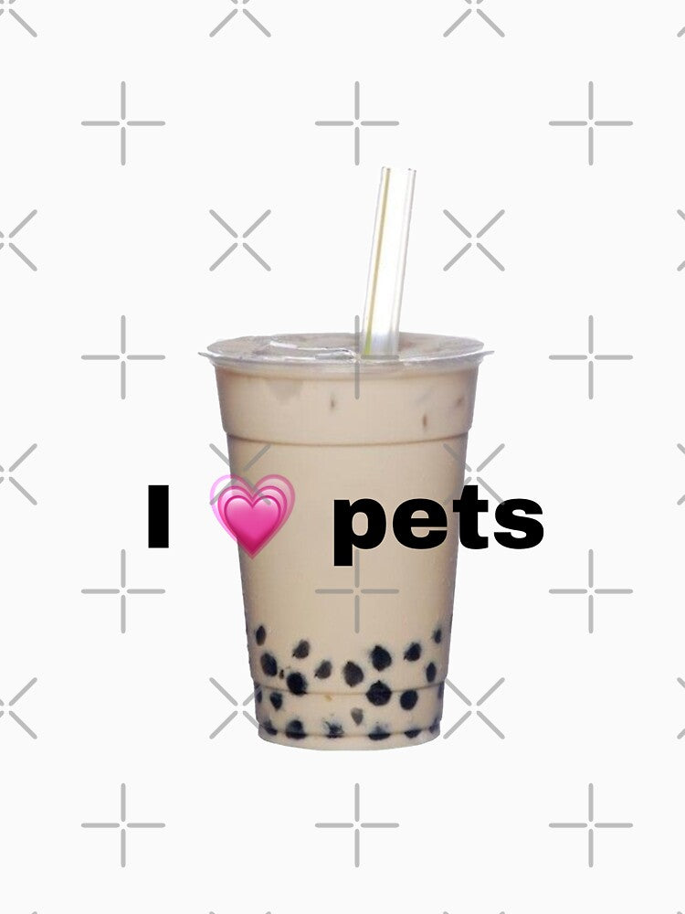 I love pets boba drink meme by dyslsexyia