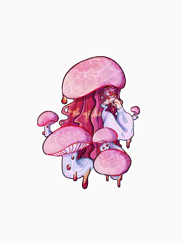 Sad mushroom girl by SwinderSK