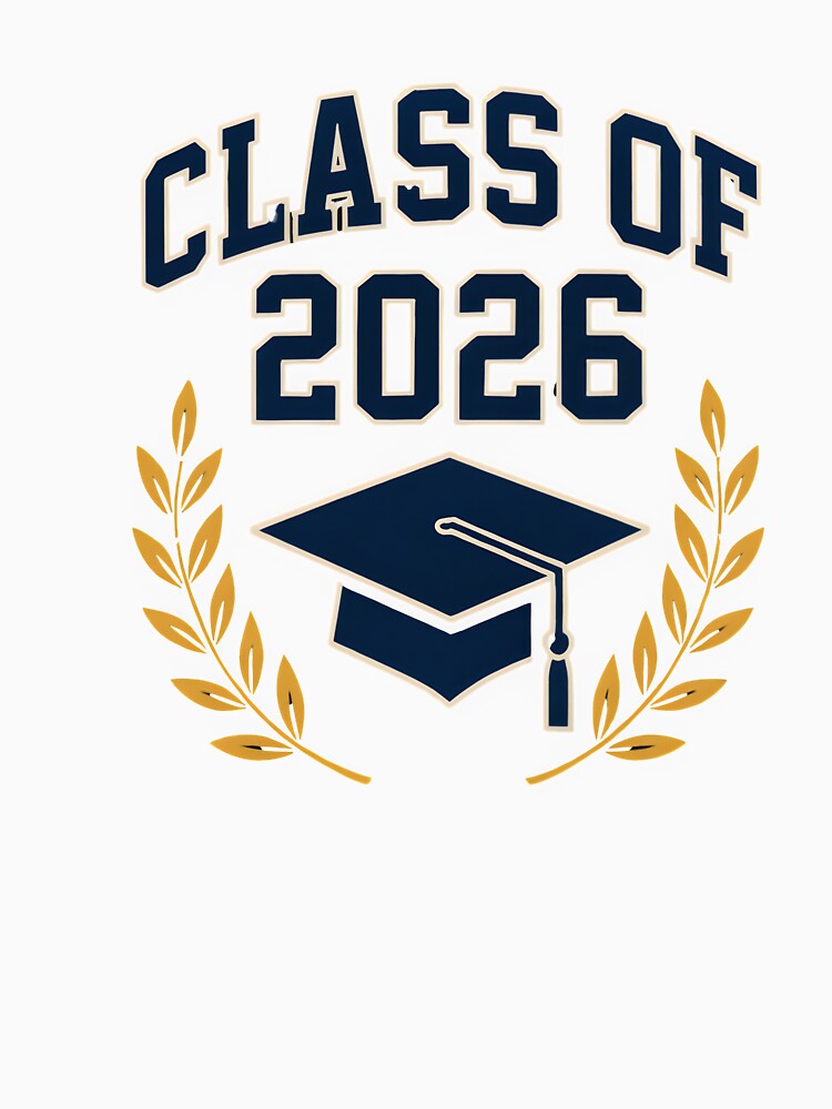 "Class of 2026" Wreath & Graduation Cap by DarylWelsh2024