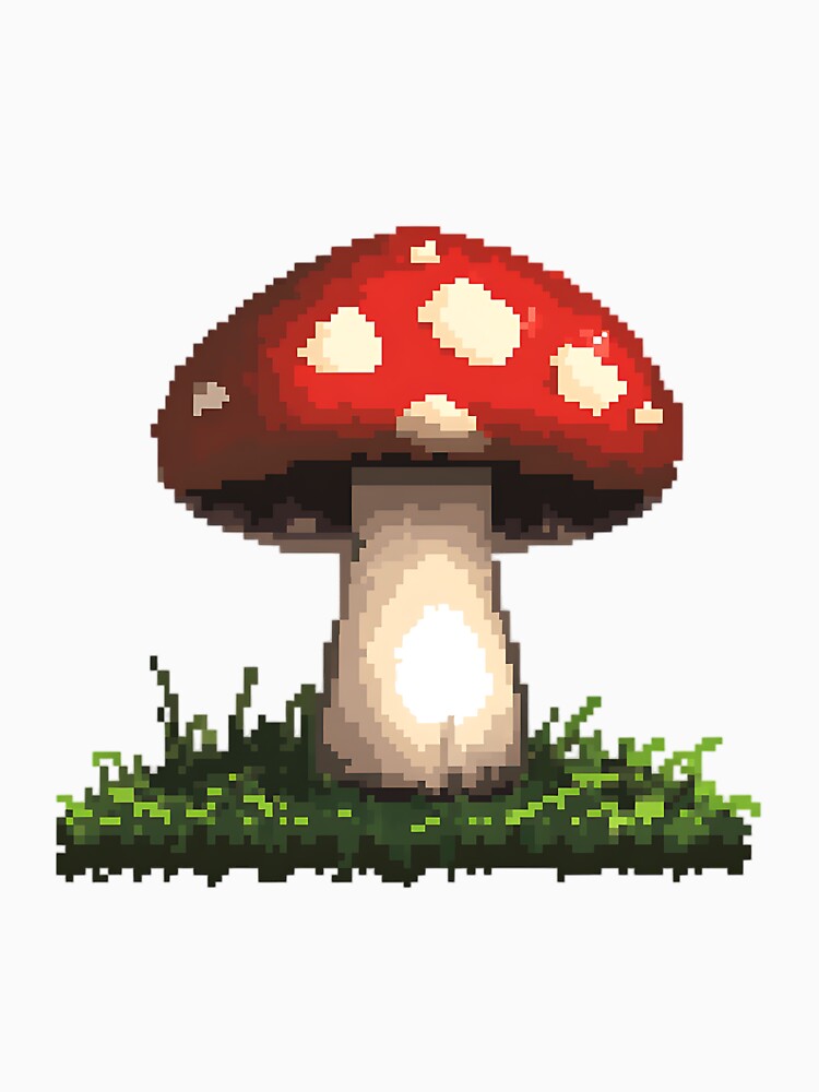 Pixel Art Mushroom by bapupa