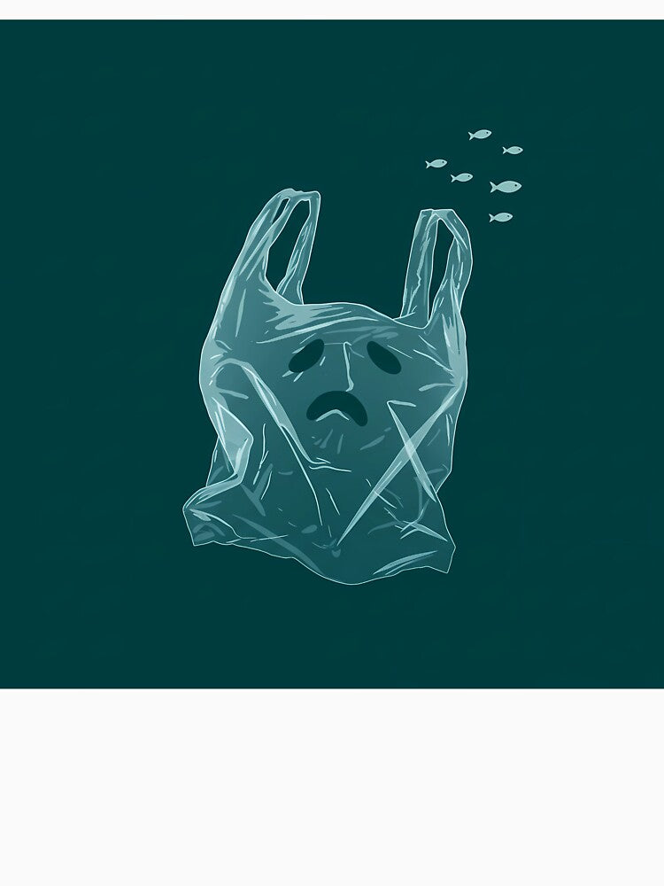 Plastic Bags, Ocean, Environmental Pollution, Awareness by OneMillionSpot