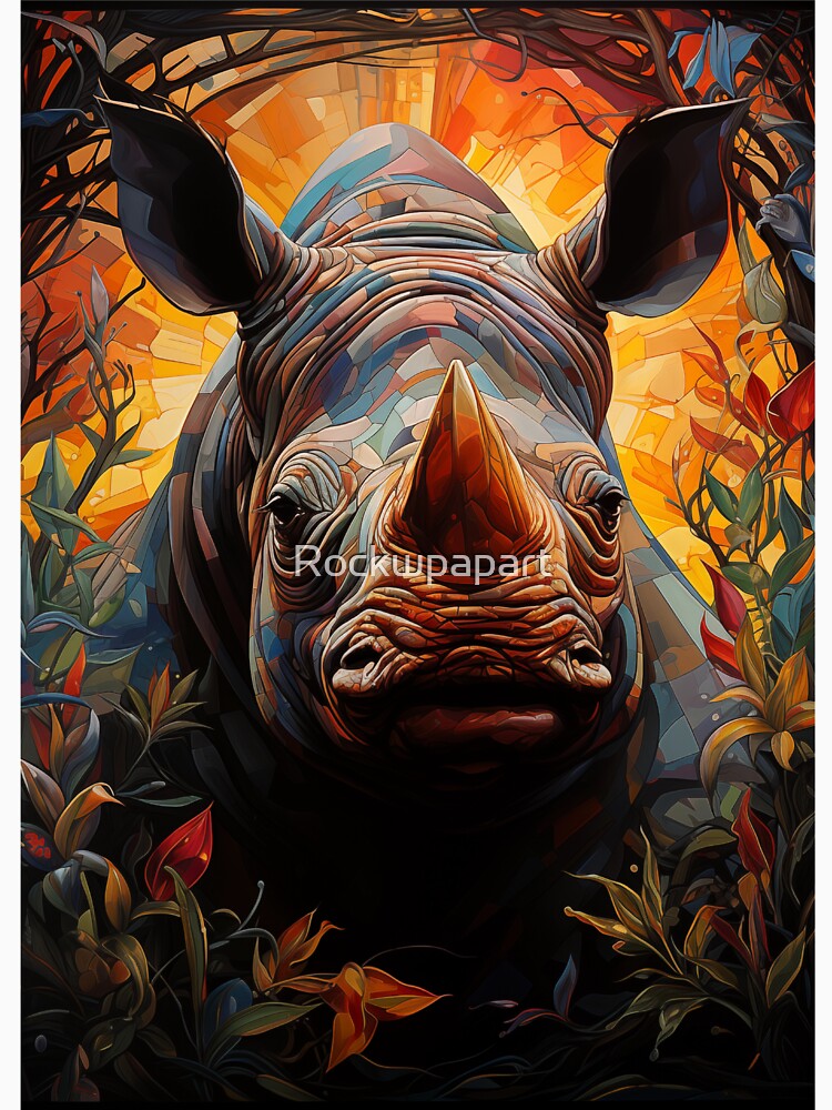 RHINO Art by Rockwpapart