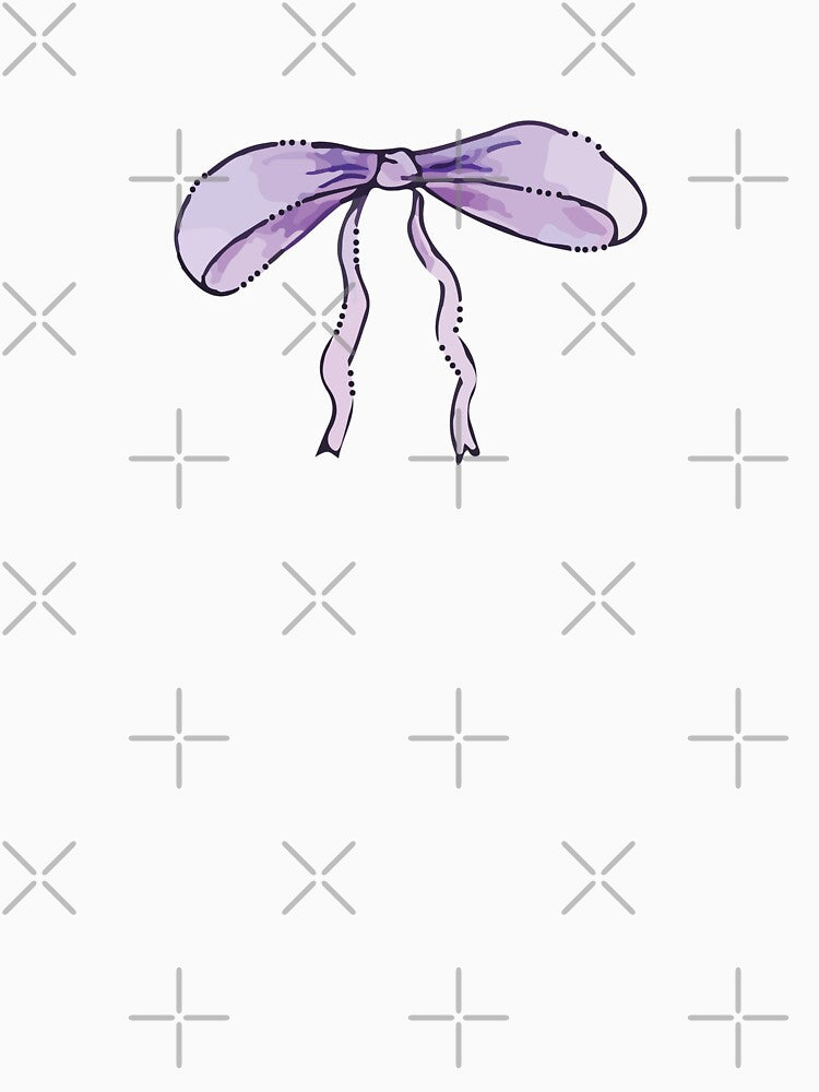 Cute Lavander Bow by silveruniverse