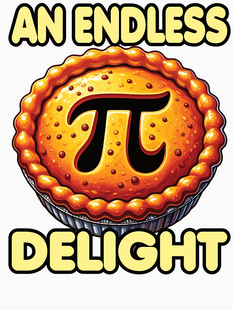 Pi Day 3.14 Nerd Humor & Math Symbol Fun Design by Thomas Remmers