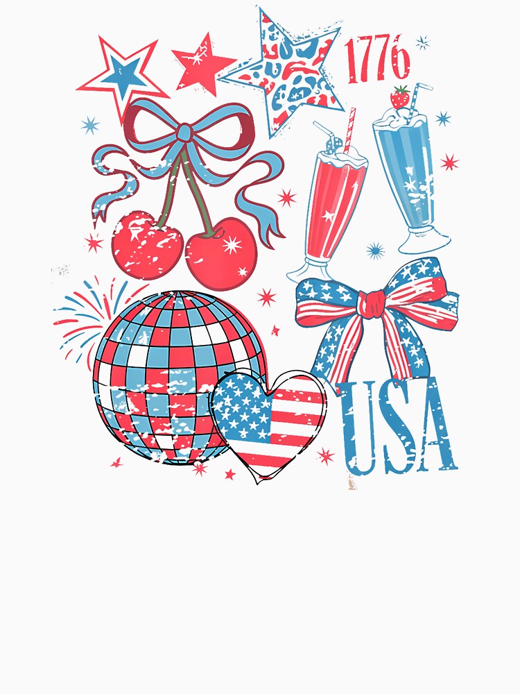 USA 250 Coquette Bow Cherry by CHIFOUR4