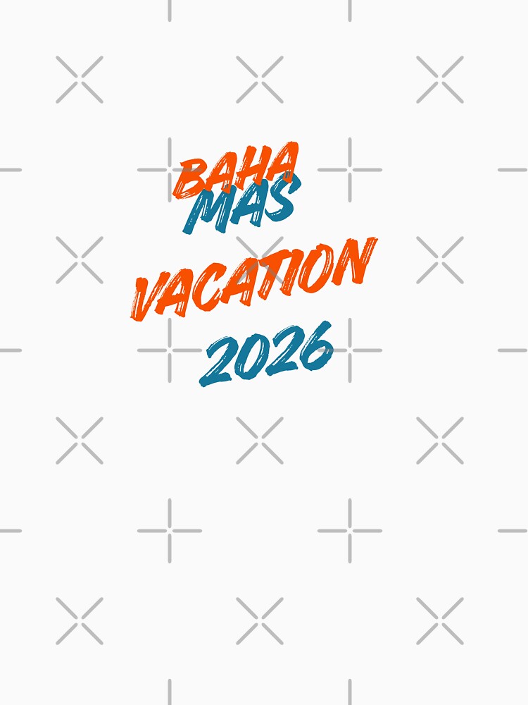 Bahamas 2026 Vacation – Simple Design by inkbymuntaha