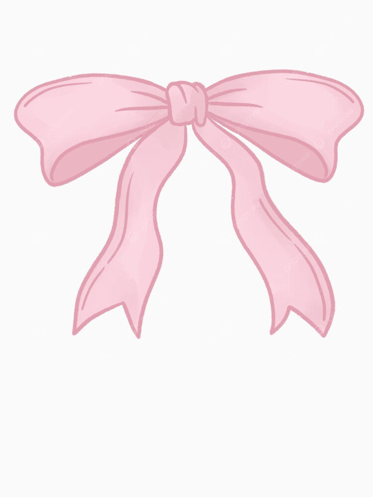 coquette pink bow by Blush and Bloom