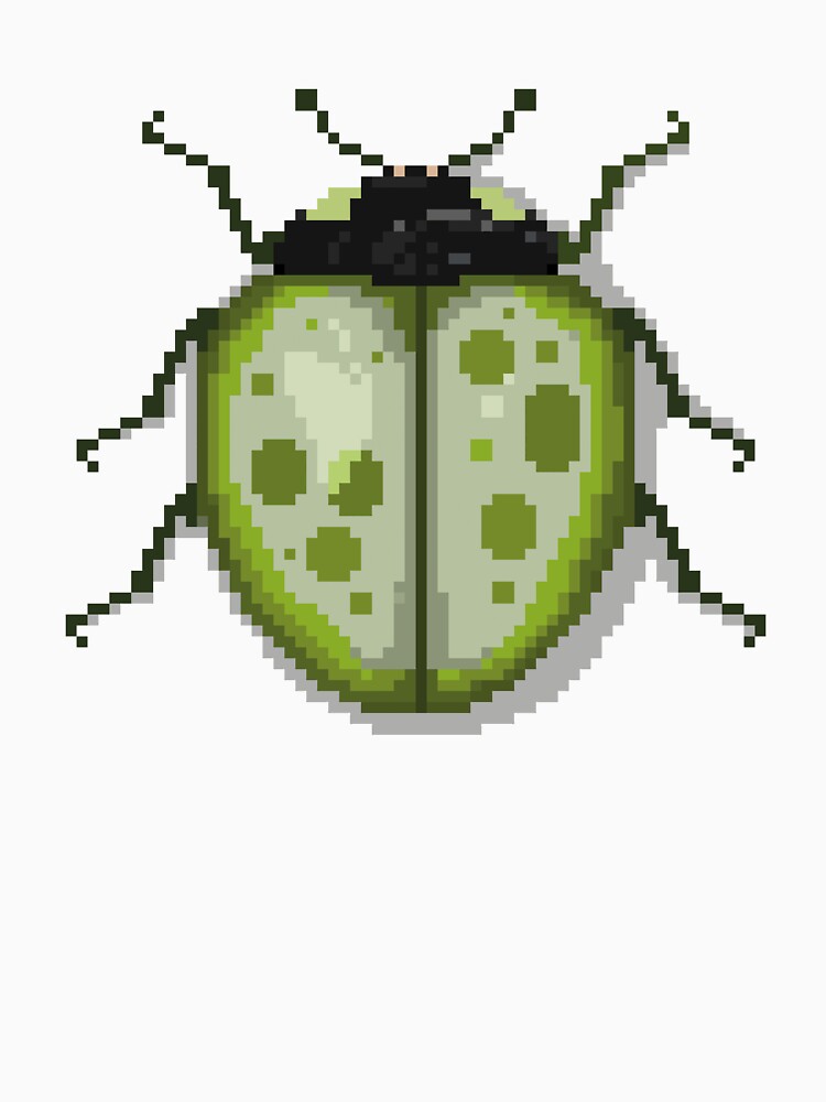 Pixel art beetle nº 042 by Kanistamps
