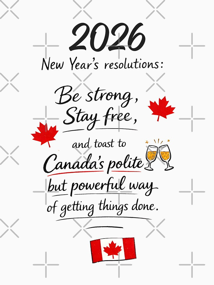 Happy New Year 2026 Canadian Resolution by HowToCanadian