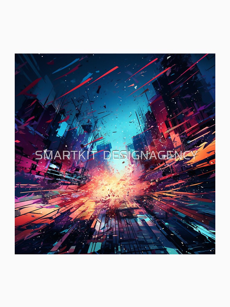 Pixel Glitch Chaos Design by SMARTKIT  DESIGNAGENCY