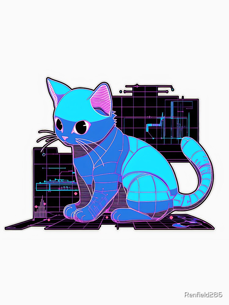 Neon Cat by Renfield286