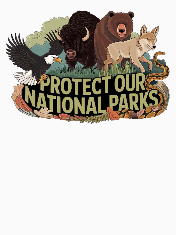 Protect Our National Parks - Wildlife Conservation Design by Tomasz  Siennicki