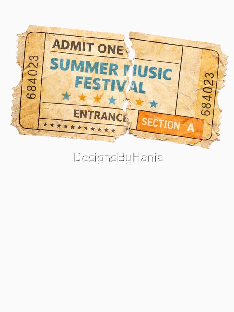 Festival Ticket – Section A by DesignsByHania