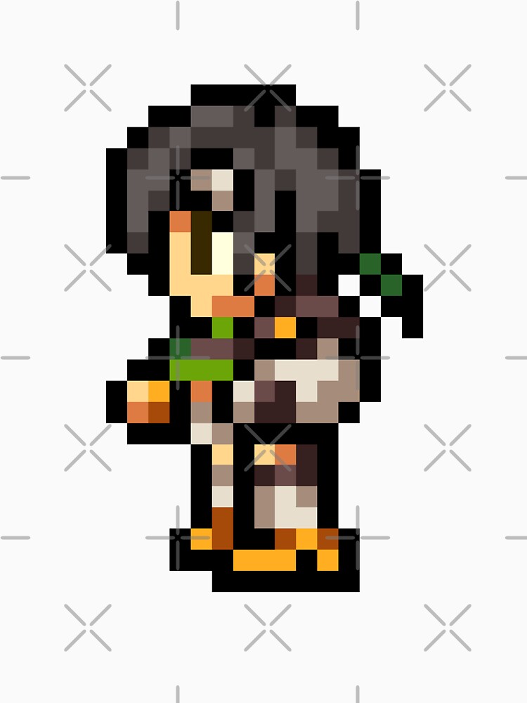 Final Fantasy VII - Yuffie Sprite by SpriteZone